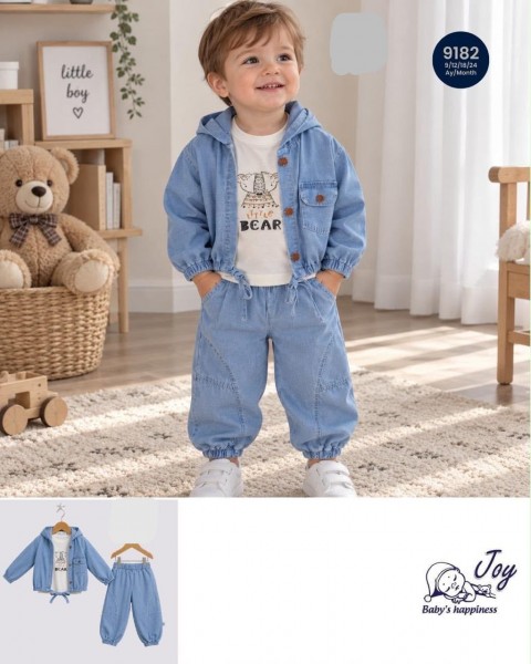 Костюм Тройка Для Мальчика Jolly Joy (9-12-18-24мес.)
