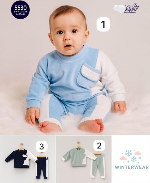 Велюровый Костюм Для Мальчика Jolly Joy (6-9/9-12/12-18мес.)