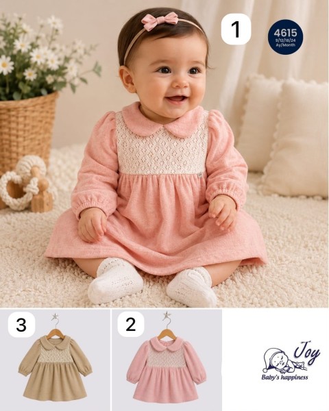 Велюровое Платье Для Девочки Jolly Joy (9-12-18-24мес.)