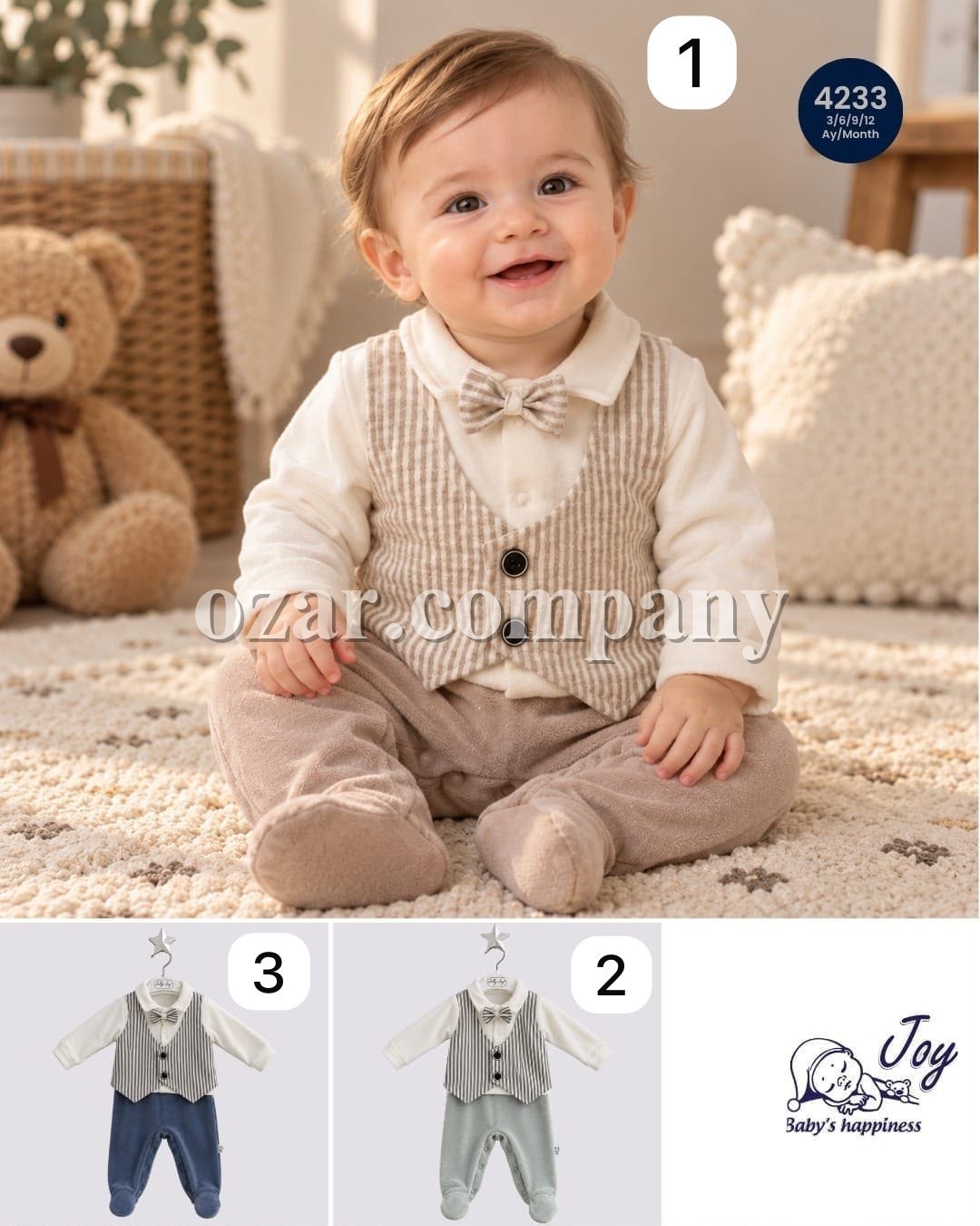 Комплект Для Мальчика Jolly Joy (3-6-9-12мес.)