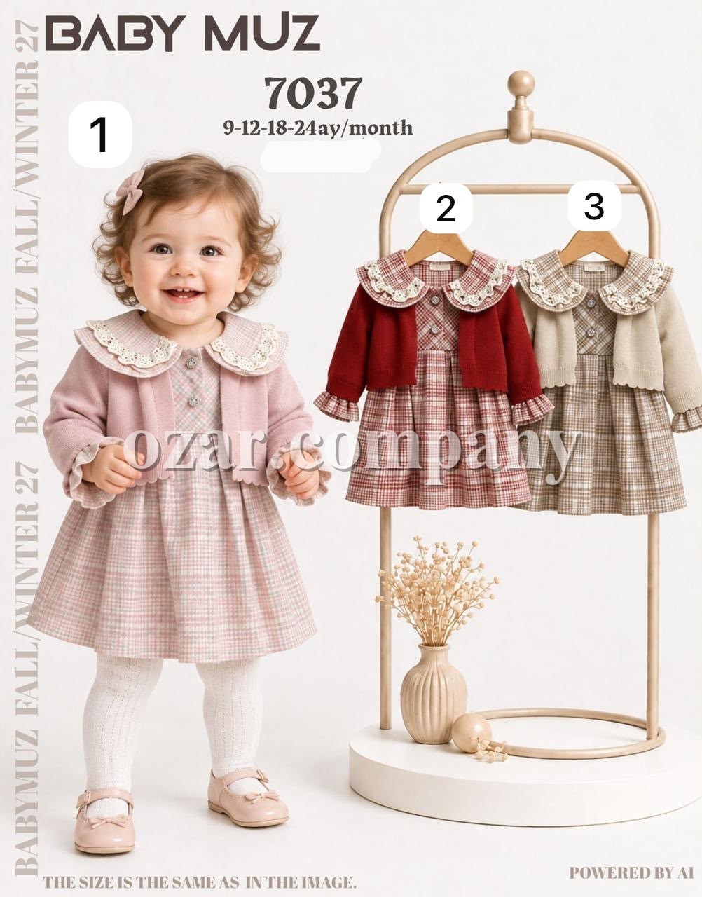 Платье Для Девочки Baby Muz (9-12-18-24мес.)