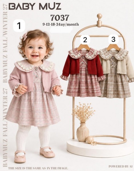 Платье Для Девочки Baby Muz (9-12-18-24мес.)