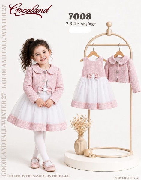 Платье Для Девочки Cocoland (2-3-4-5лет)
