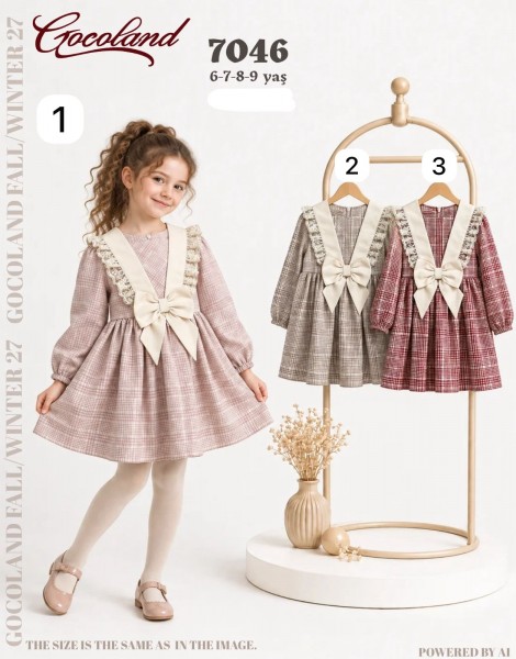 Платье Для Девочки Cocoland (6-7-8-9лет)