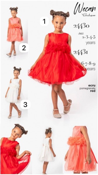 Нарядное Платье Для Девочки Wecan (2-3-4-5лет)