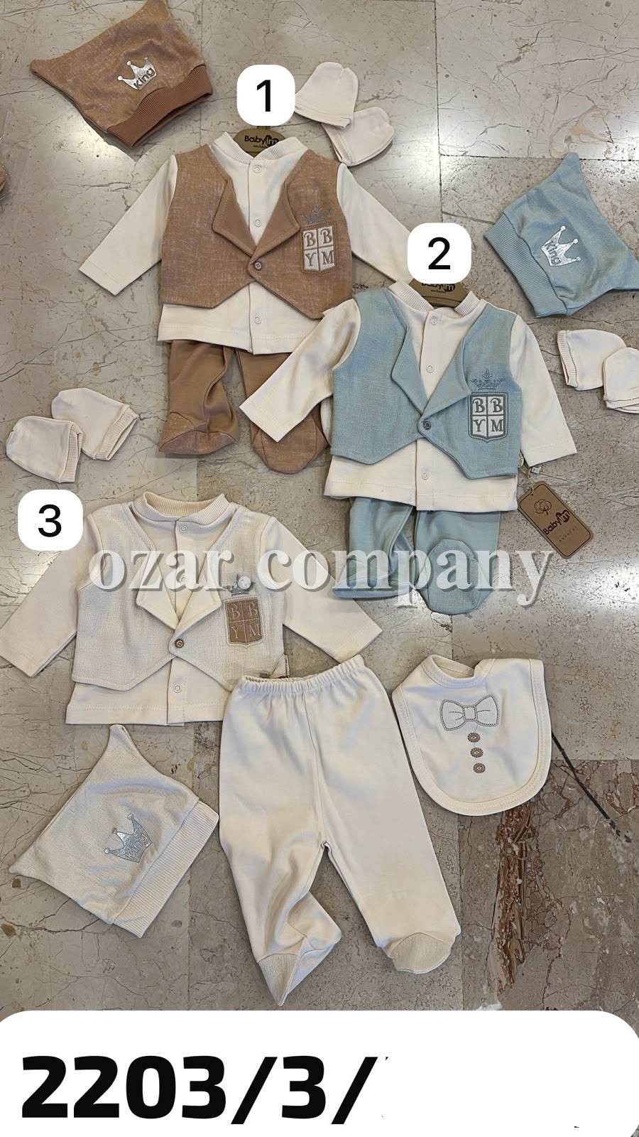 Комплект Для Мальчика Baby Im (0-3мес.)