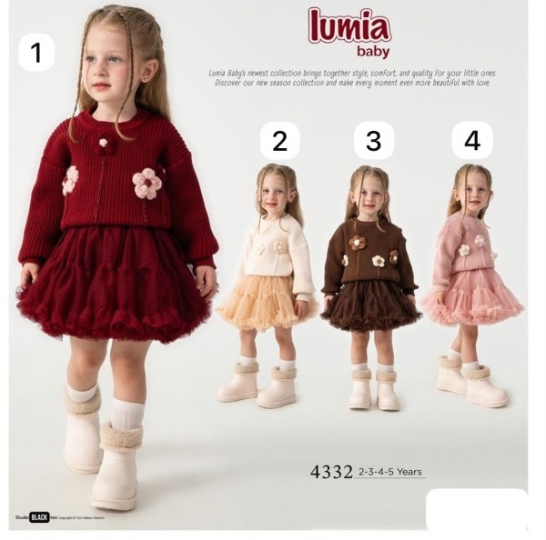 Костюм Для Девочки Lumia (2-3-4-5лет)