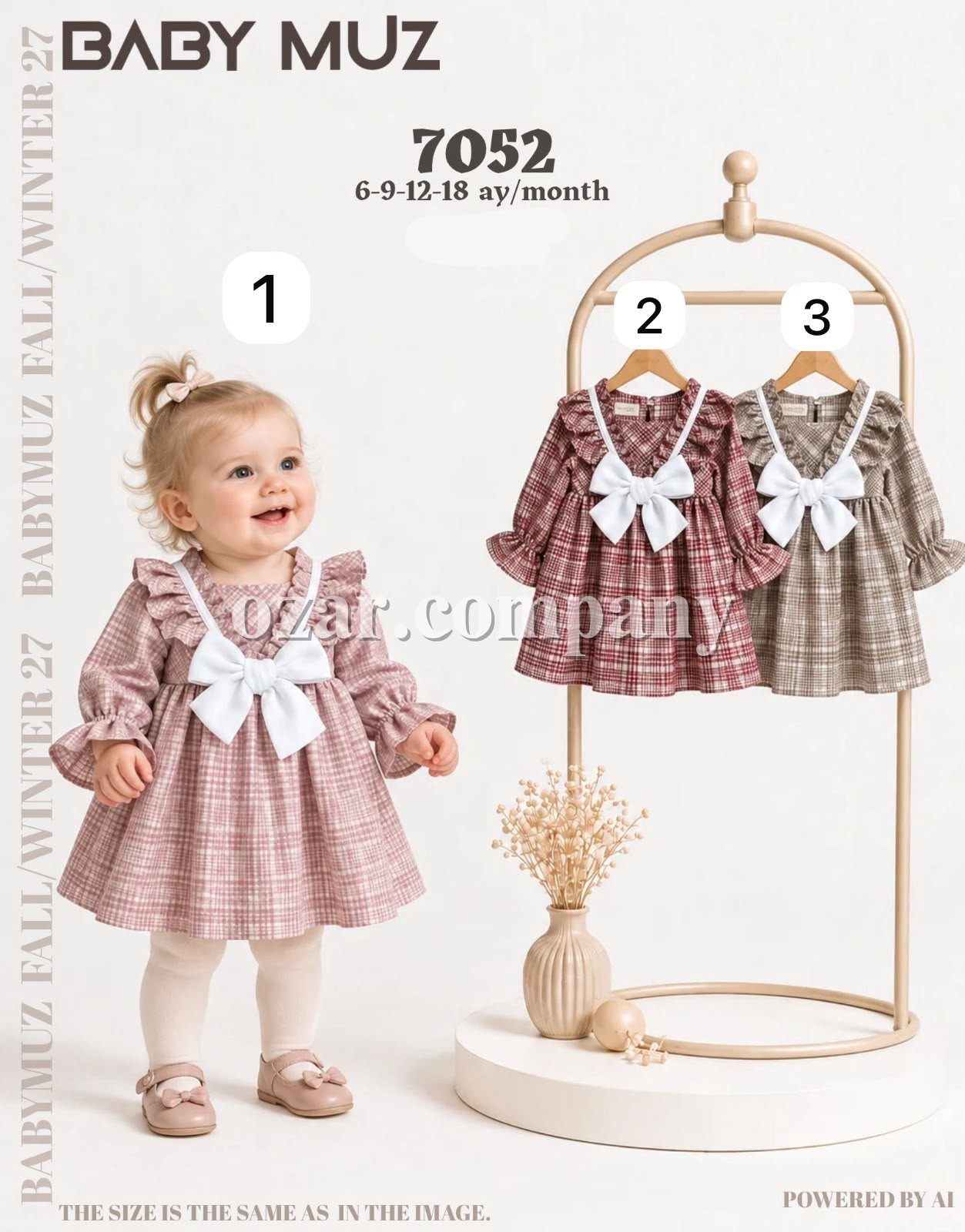 Платье Для Девочки Baby Muz (6-9-12-18мес.)