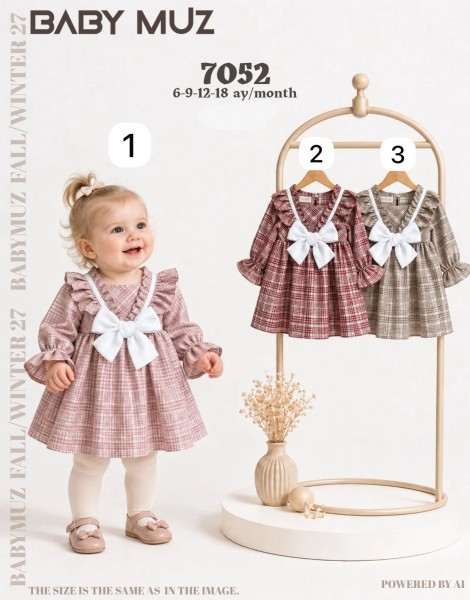 Платье Для Девочки Baby Muz (6-9-12-18мес.)