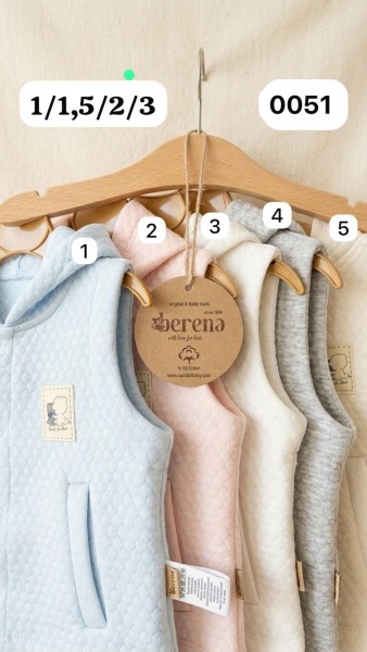 Жилетка Для Новорождённых Berena (1-1.5-2-3лет) 