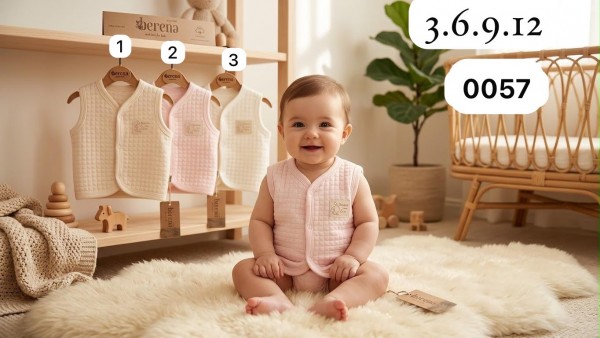 Жилетка Для Девочки Berena (3-6-9-12мес.)