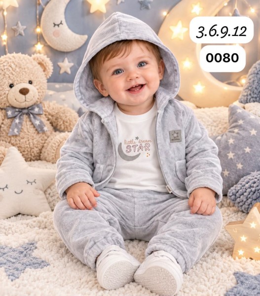 Костюм Тройка Для Новорождённых Berena (3-6-9-12мес.)