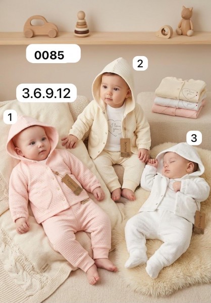 Костюм Тройка Для Девочки Berena (3-6-9-12мес.)