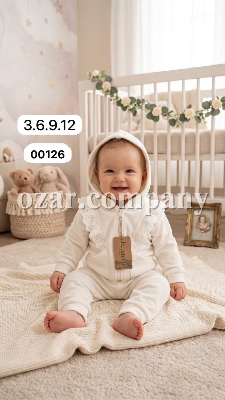 Велюровый Костюм Для Девочки Berena (3-6-9-12мес.)