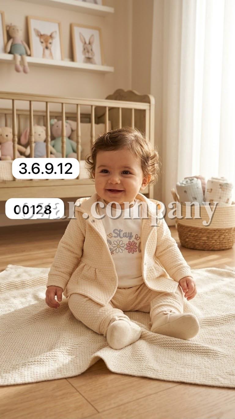 Костюм Тройка Для Девочки Berena (3-6-9-12мес.)