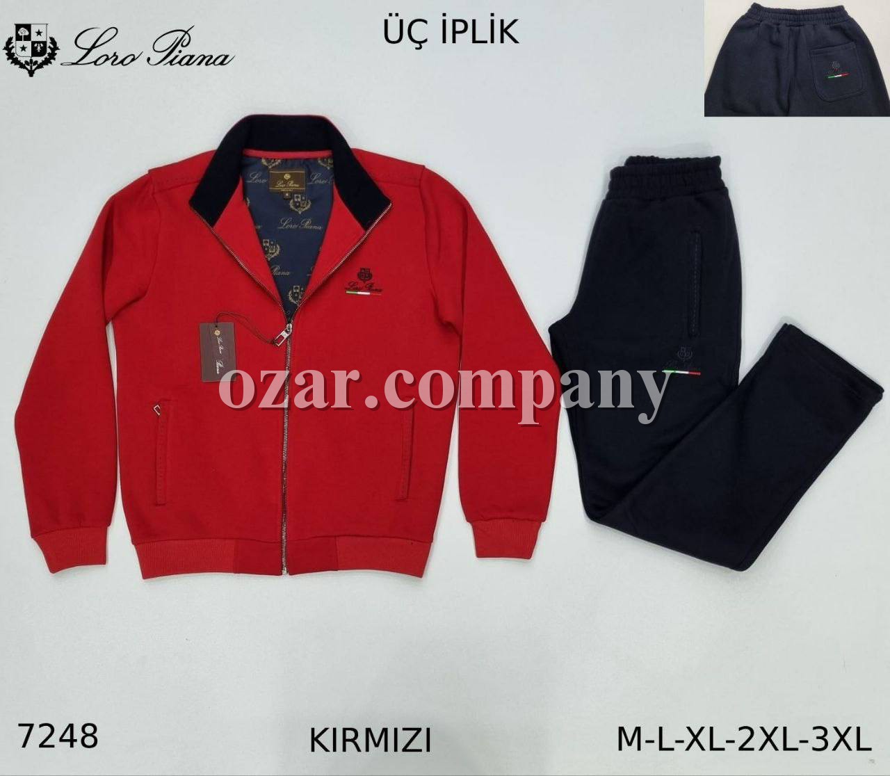 Мужской Спортивный Костюм Loro Piana