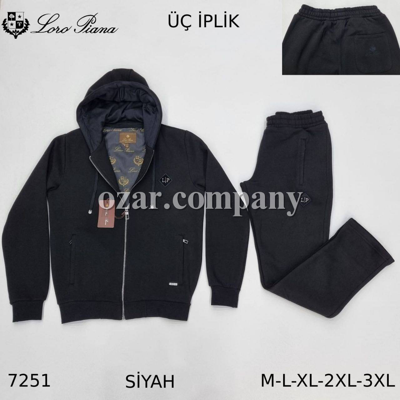 Мужской Спортивный Костюм Loro Piana