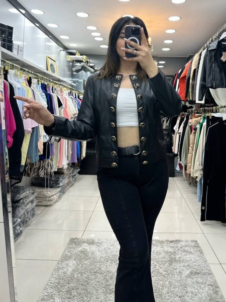 Женский Пиджак Из Эко Кожи Miu Miu