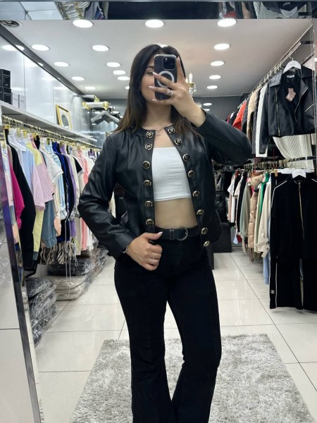 Женский Пиджак Из Эко Кожи Miu Miu
