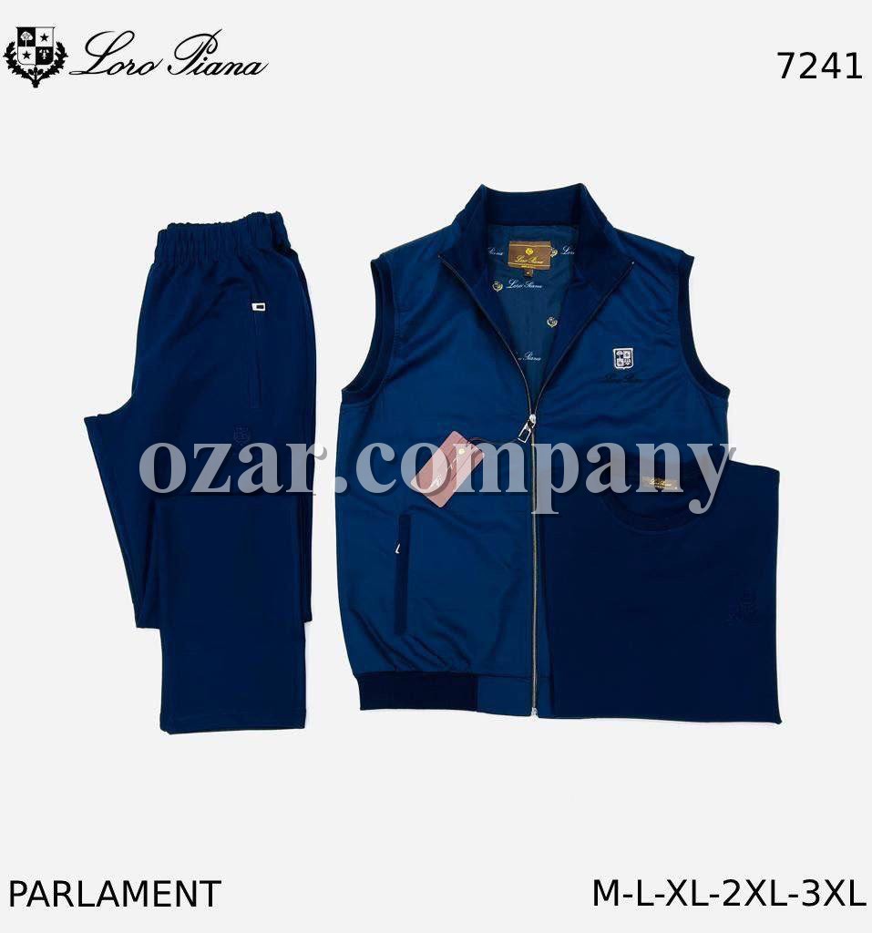 Мужской Спортивный Костюм Тройка Loro Piana