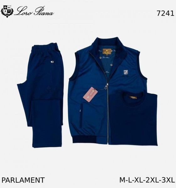 Мужской Спортивный Костюм Тройка Loro Piana