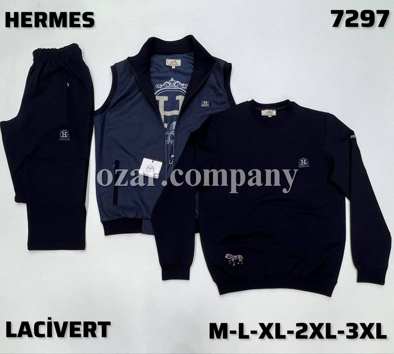 Мужской Спортивный Костюм Тройка Hermes