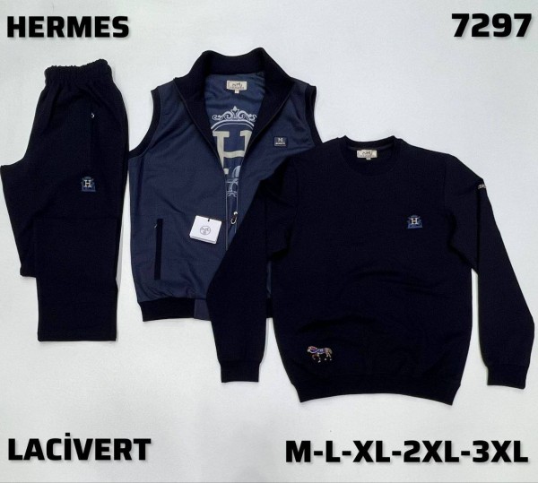 Мужской Спортивный Костюм Тройка Hermes
