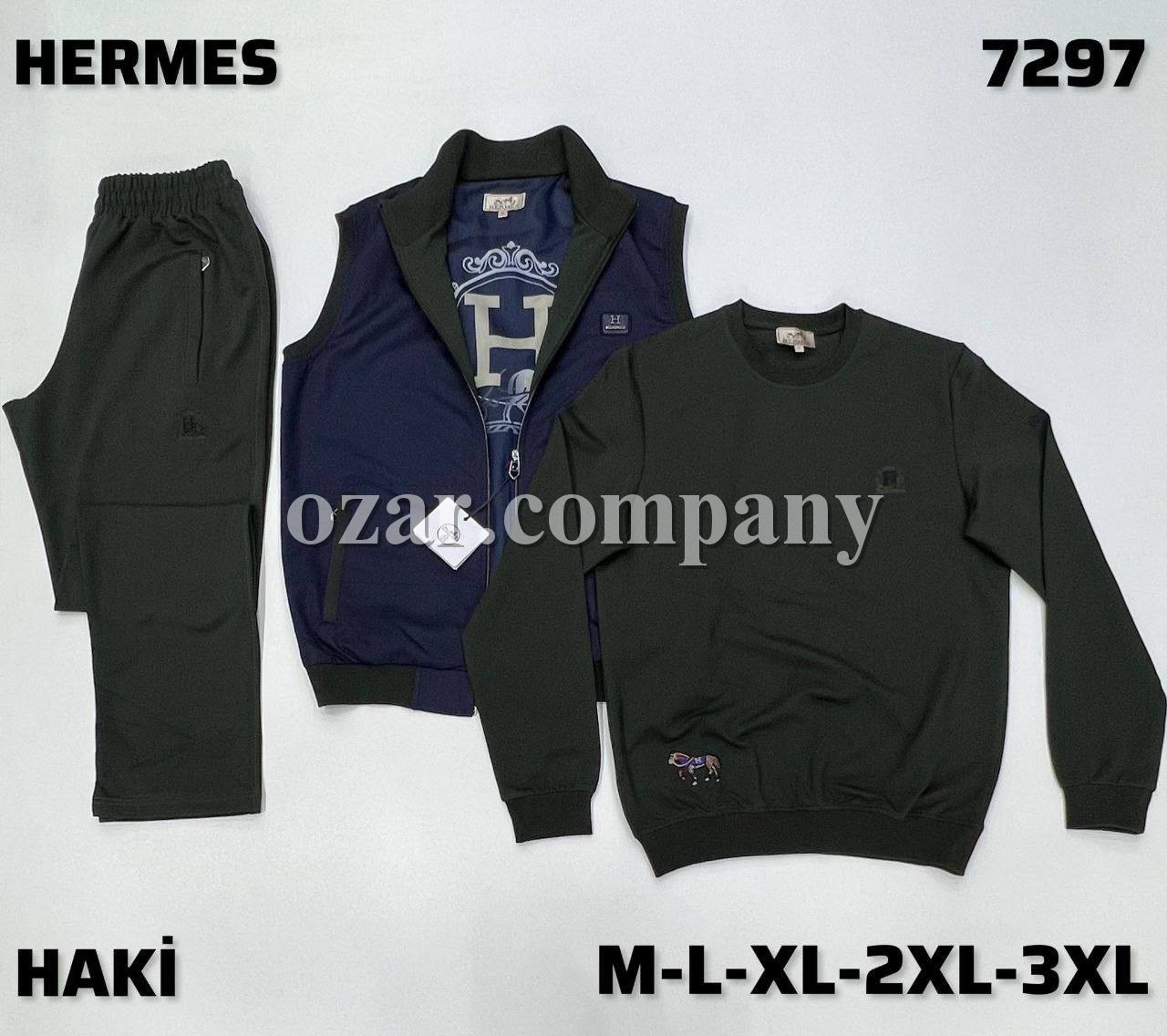 Мужской Спортивный Костюм Тройка Hermes