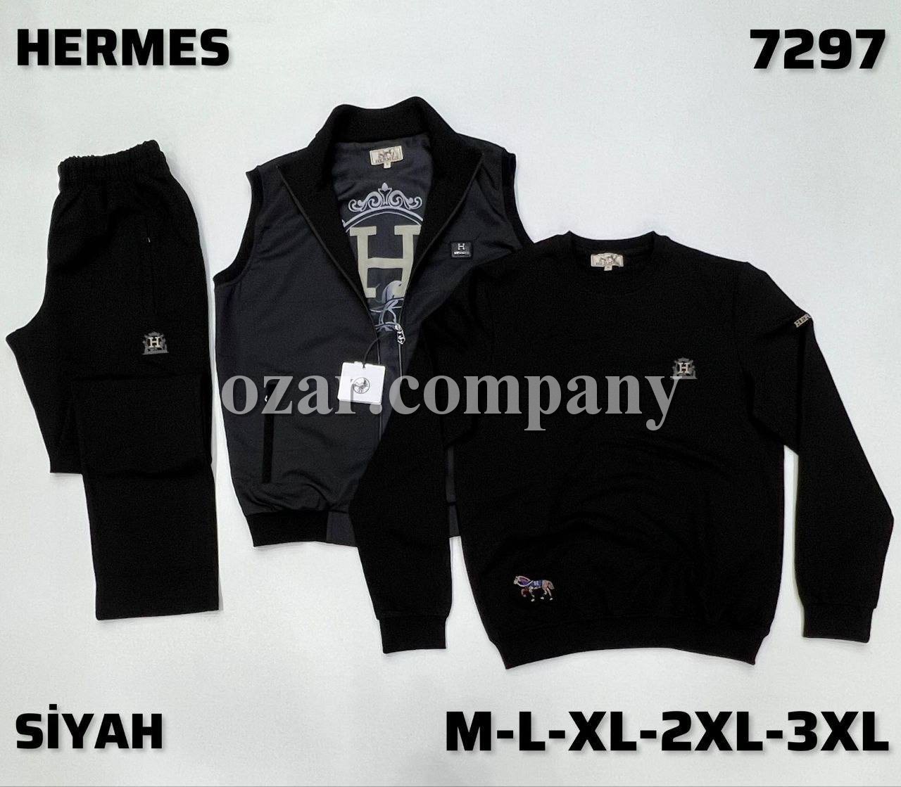 Мужской Спортивный Костюм Тройка Hermes