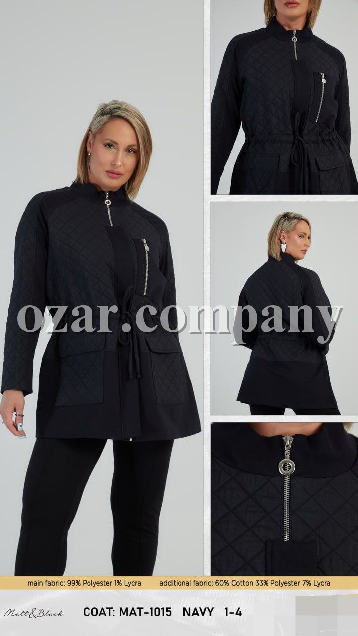 Женская Куртка Matt Black