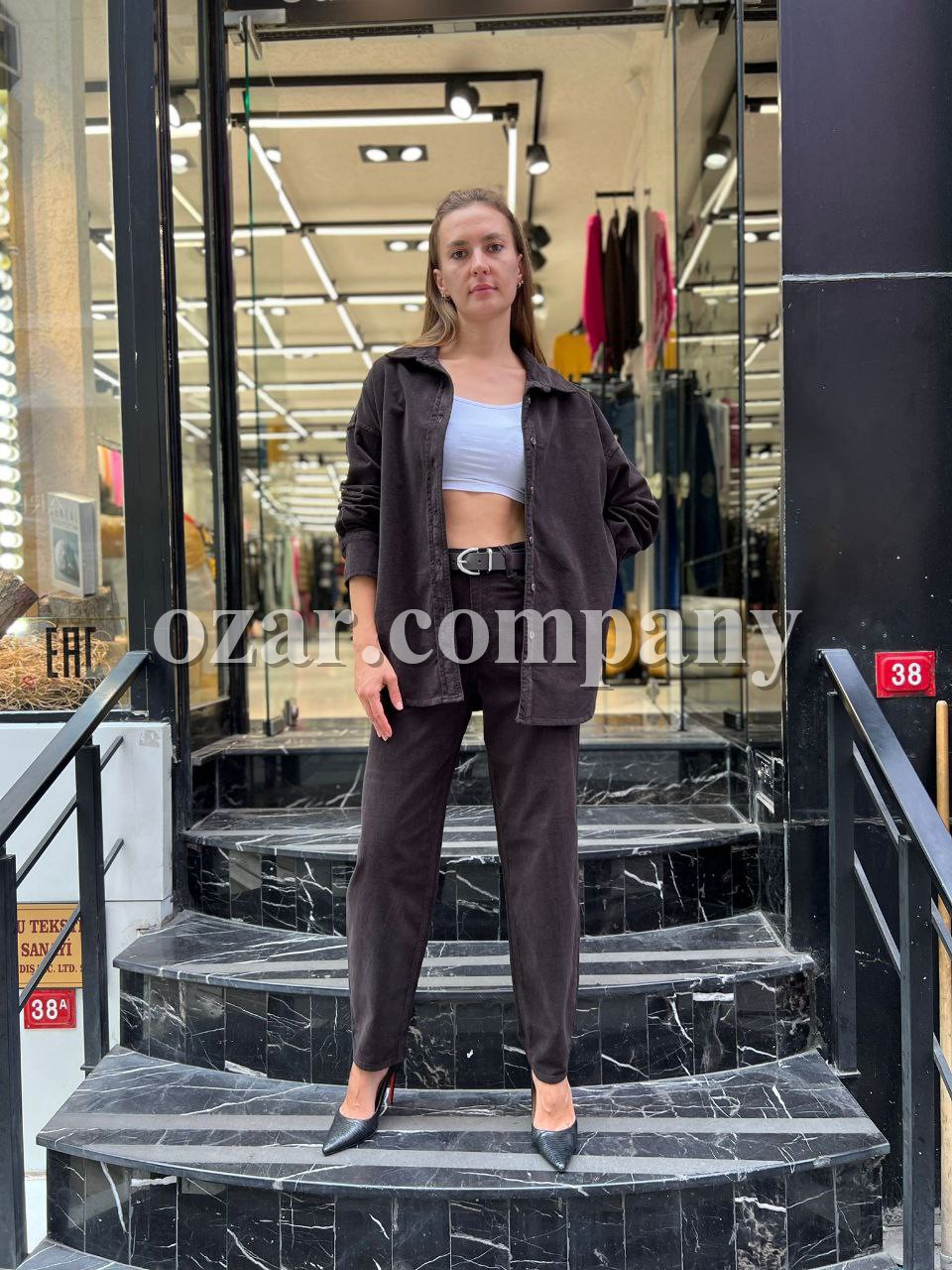 Женские Вельветовые Брюки Euro Fashion