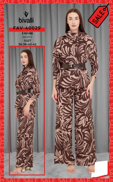 Женский Костюм Bivalli
