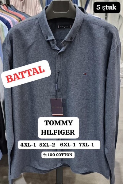 Мужская Рубашка Tommy Hilfiger (Большие размеры)