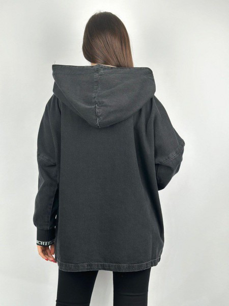 Женская Джинсовая Куртка Elisabetta Franchi (Большие размери)