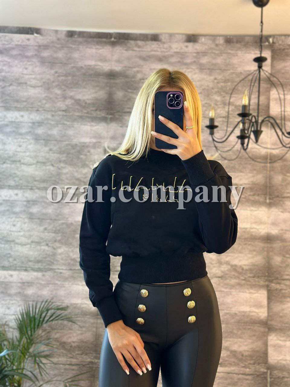Женский Свитшот Balmain