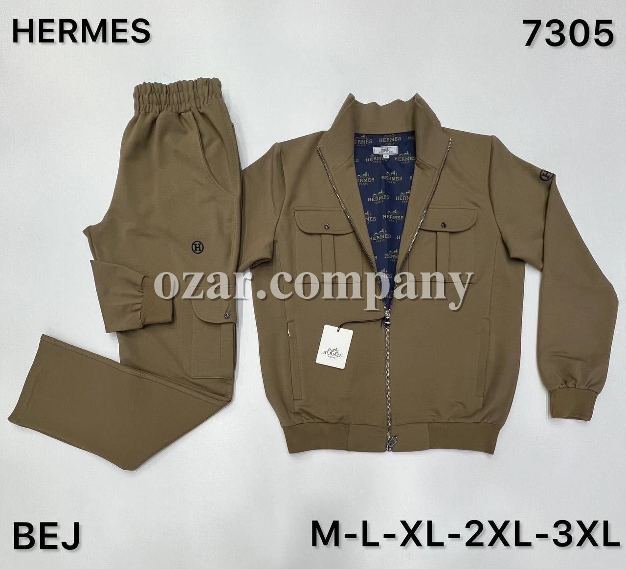 Мужской Спортивный Костюм Hermes