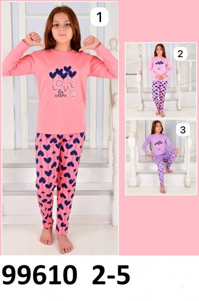 Пижама Для Девочки Vitmo (2-3-4-5лет)