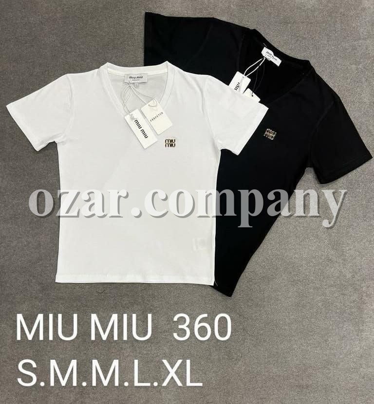 Женская Футболка Miu Miu