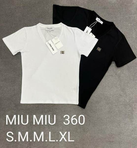 Женская Футболка Miu Miu