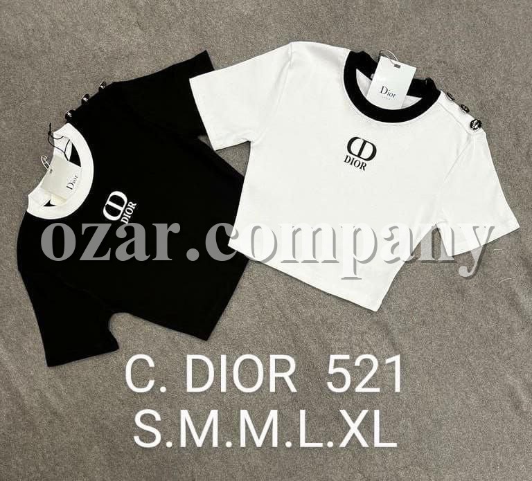 Женская Футболка Dior