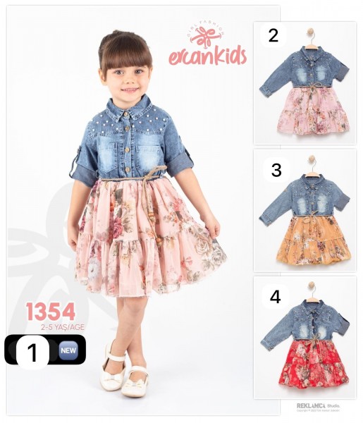 Платье Для Девочки Evcan Kids (2-3-4-5лет)