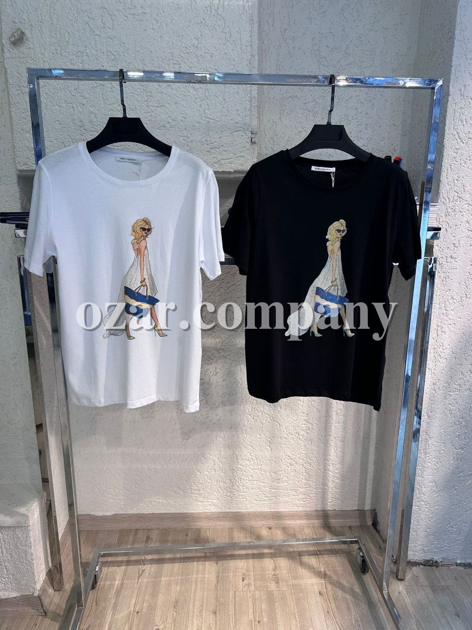 Женская Футболка Euro Fashion