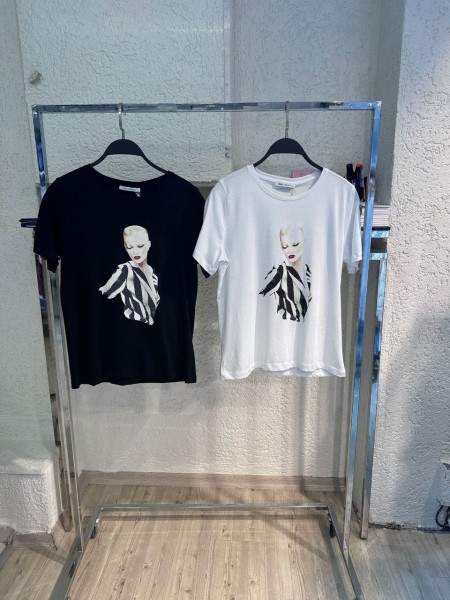 Женская Футболка Euro Fashion