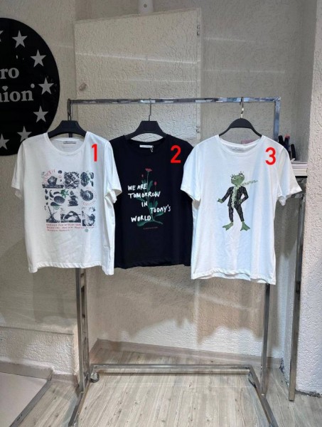 Женская Футболка Euro Fashion
