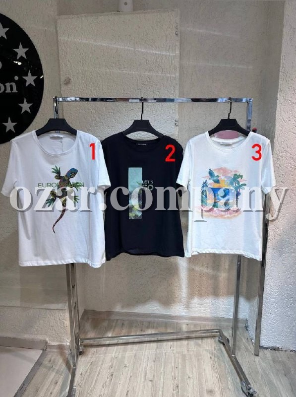 Женская Футболка Euro Fashion
