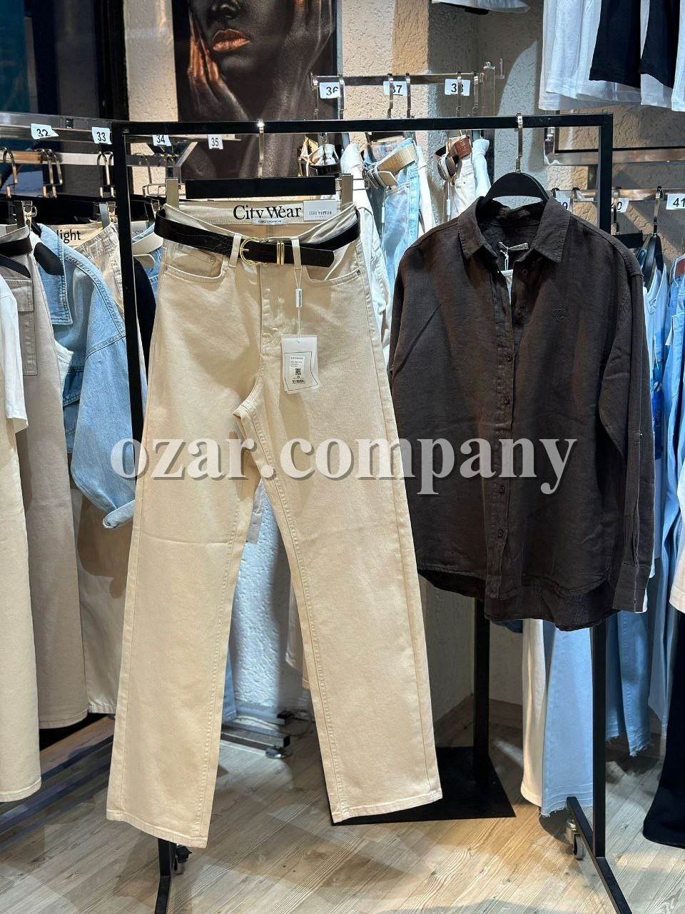 Женская Рубашка Euro Fashion