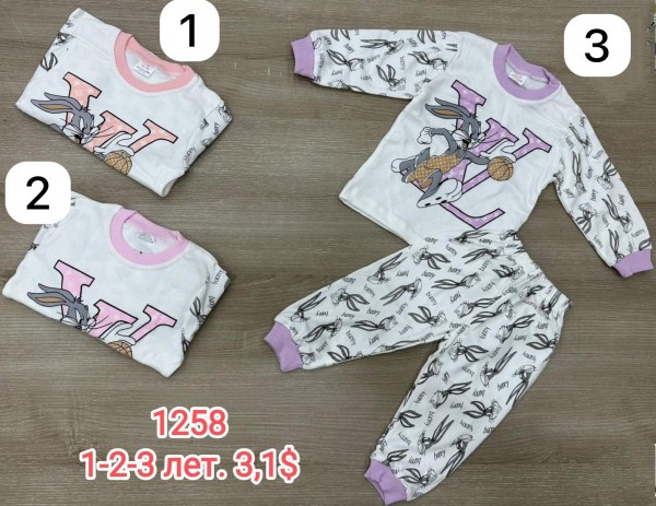 Пижама Для Девочки (1-2-3лет.)