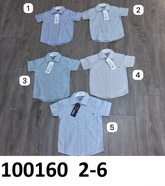 Рубашка Для Мальчика Troy (2-3-4-5-6лет)
