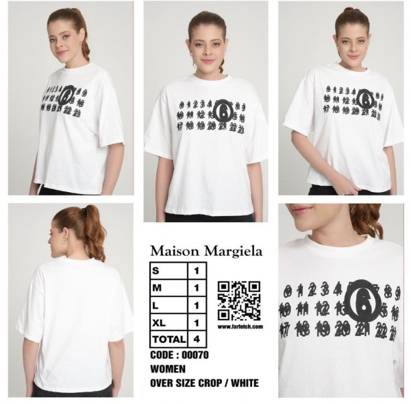 Женская Футболка Maison Margiela