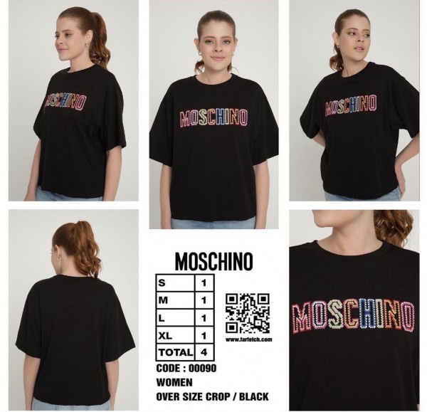 Женская Футболка Moschino